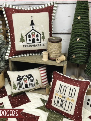 Little White Christmas (3 designs) / Primrose Cottage Quilts & Stitches