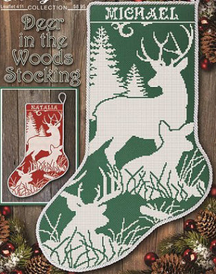 Deer in the Woods Stocking / Stoney Creek