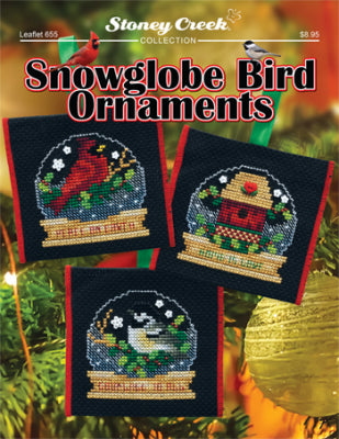 Snowglobe Bird Ornaments (3 Designs) - Leaflet / Stoney Creek