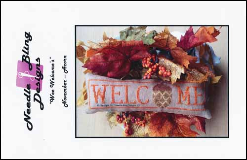 Wee Welcome's: November - Acorn / Needle Bling Designs