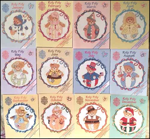 Cherished Teddies Roly Poly's / Designs By Gloria & Pat