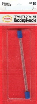 Twisted Wire Beading Needle / Colonial Needle