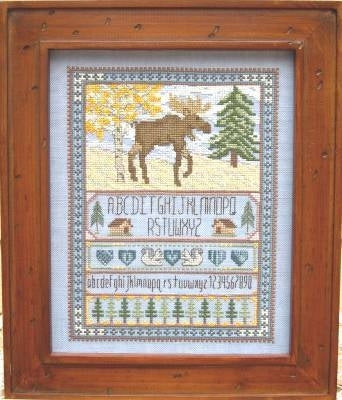 Moose Sampler / Designs by Lisa