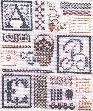 Sampler Of Stitches-Part One ABC / Drawn Thread, The