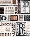 Sampler Of Stitches-Part Six PQR / Drawn Thread, The