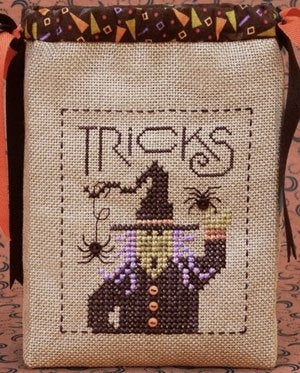 Tricky Witch - Trick or Treat Bag / Drawn Thread, The