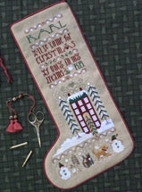 Christmas Dreams Stocking / Drawn Thread, The