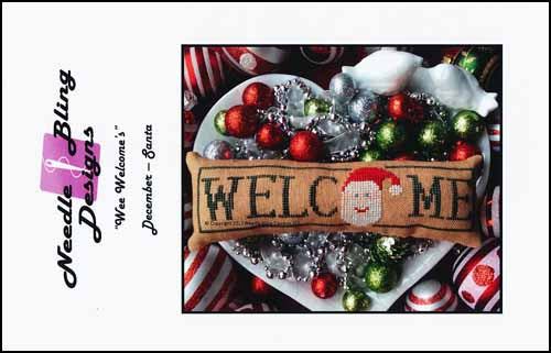 Wee Welcome's: December - Santa / Needle Bling Designs