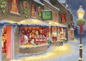 Christmas Toy Shop-Scene - The John Clayton Collection - HCK1268A / Heritage Crafts