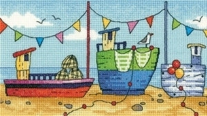 Boats - By The Sea by Karen Carter - HCK1277 / Heritage Crafts