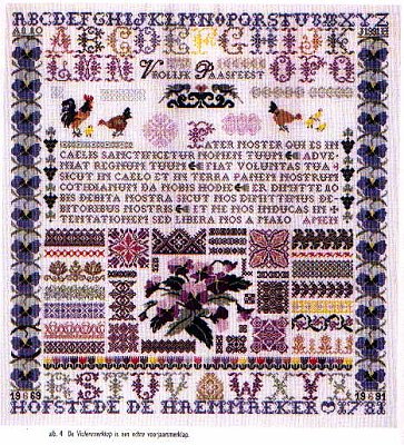 Pansies Sampler / Jan Houtman