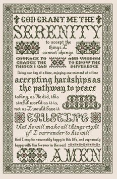 Serenity Prayer / My Big Toe