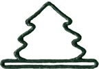 Green Mini Tree / Bellpulls - Mill Hill