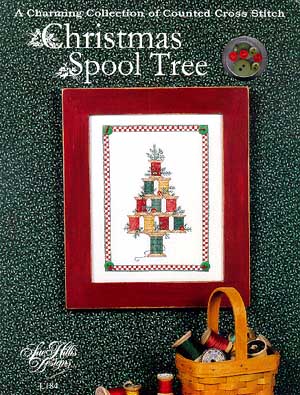 Christmas Spool Tree (w/charms) / Sue Hillis Designs