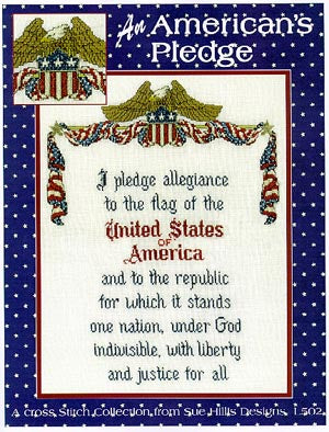 An American's Pledge / Sue Hillis Designs
