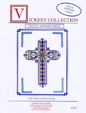 Celtic Sapphire Cross / Vickery Collection