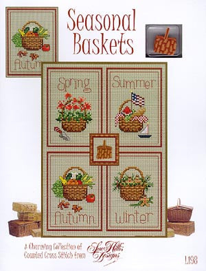 Seasonal Baskets (w/chm) / Sue Hillis Designs