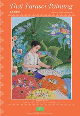 Thai Parasol Paintings / PINN Stitch/Art & Technology Co. Ltd.