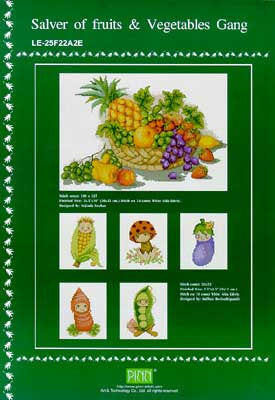 Salver Of Fruits Gang / PINN Stitch/Art & Technology Co. Ltd.