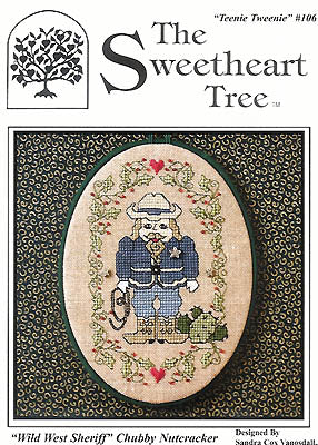 Wild West Sheriff Chubby Nutcracker (w/charm) / Sweetheart Tree, The