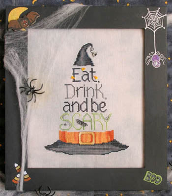 Eat Drink & Be Scary (Moon-Lite) / Waxing Moon Designs