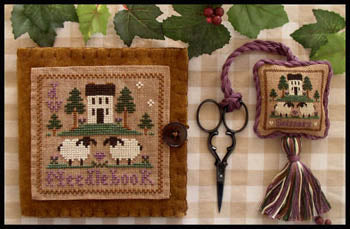 Wool Needlebook & Fob / Little House Needleworks