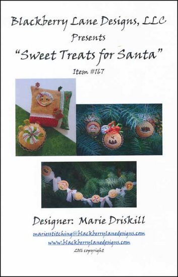 Sweet Treats For Santa Ornaments or Smalls / Blackberry Lane Designs