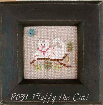 Our House Pearls-Fluffy The Cat / Samsarah Design Studio