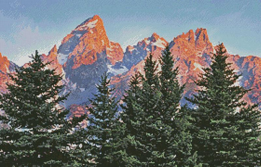 Alpine Mountains - #11280 / Artecy Cross Stitch