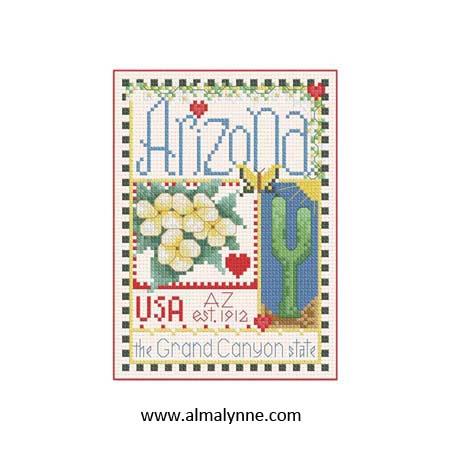 Arizona Little State Sampler / Alma Lynne Originals