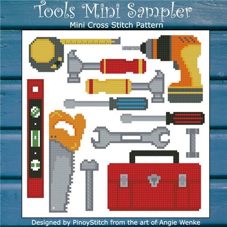 Tools Mini Sampler / PinoyStitch