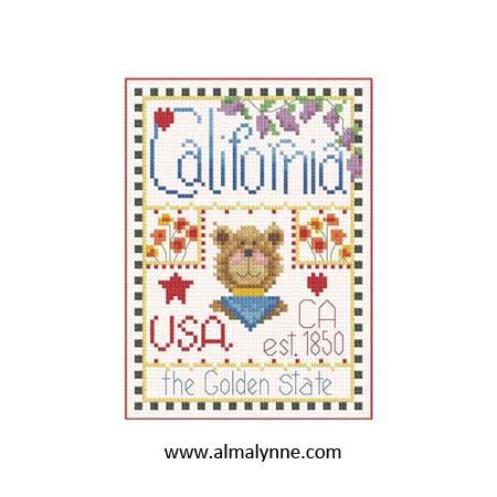 California Little State Sampler / Alma Lynne Originals