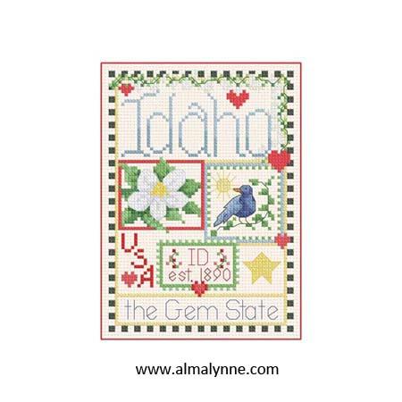 Idaho Little State Sampler / Alma Lynne Originals