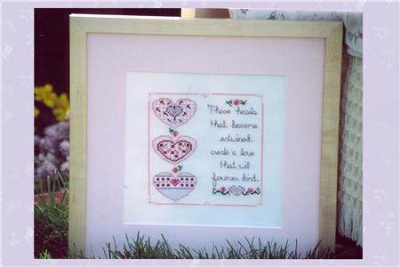 Those Hearts / Country Garden Stitchery