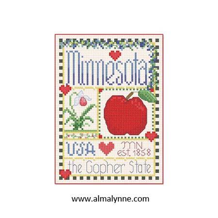 Minnesota Little State Sampler / Alma Lynne Originals