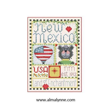 New Mexico Little State Sampler / Alma Lynne Originals