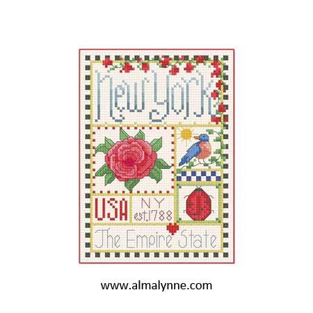 New York Little State Sampler / Alma Lynne Originals