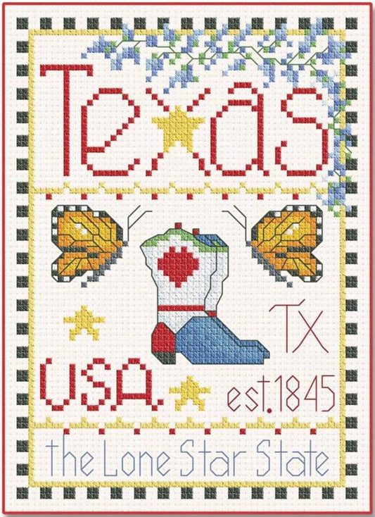 Texas Littte State Sampler / Alma Lynne Originals
