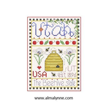 Utah Little State Sampler / Alma Lynne Originals