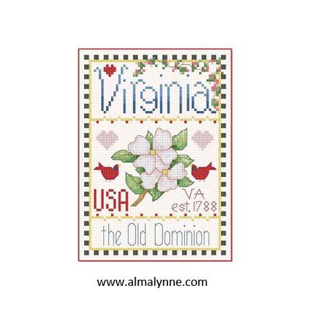 Virginia Little State Sampler / Alma Lynne Originals
