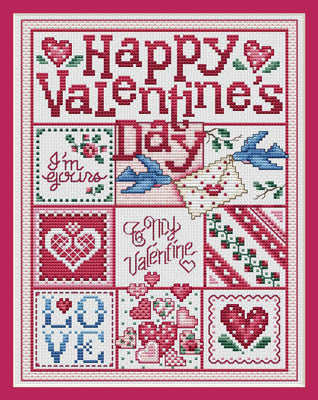 Happy Valentine's Day / Sue Hillis Designs