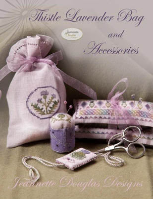 Thistle Lavender Bag / Jeannette Douglas Designs