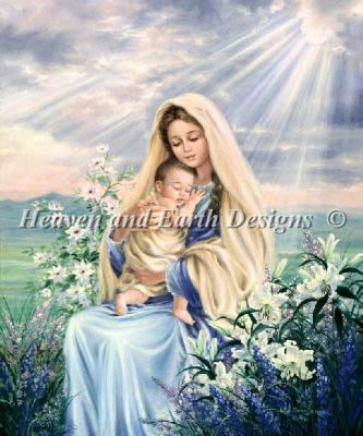 Madonna Of The Lilies / Heaven And Earth Designs