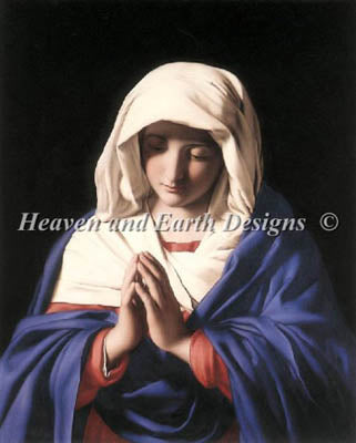Virgin In Prayer, The / Heaven And Earth Designs