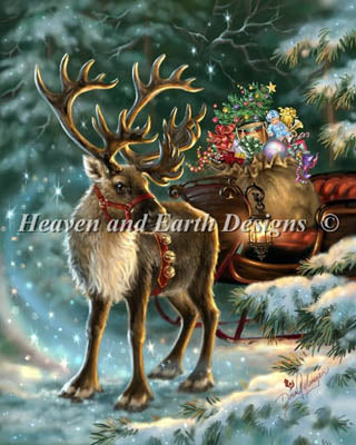 Enchanted Christmas Reindeer / Heaven And Earth Designs