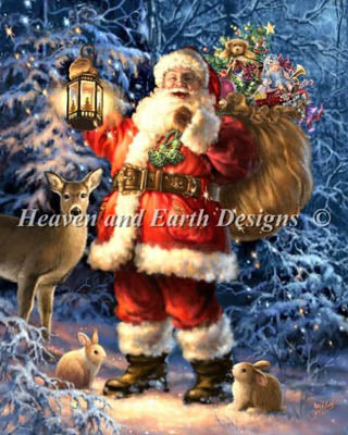 Woodland Santa (Gelsinger) / Heaven And Earth Designs