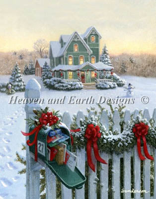 Christmas Mailbox (Mini) / Heaven And Earth Designs