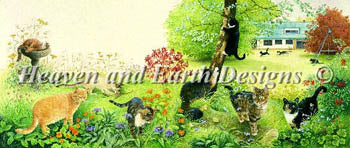 All The Cats In The Garden / Heaven And Earth Designs