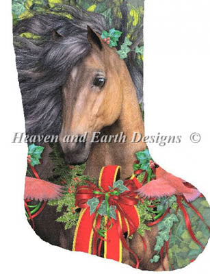 Stocking Merry Morgan / Heaven And Earth Designs