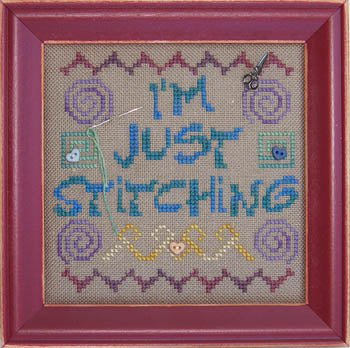 Just Stitching (w/chms) / Katidid Designs